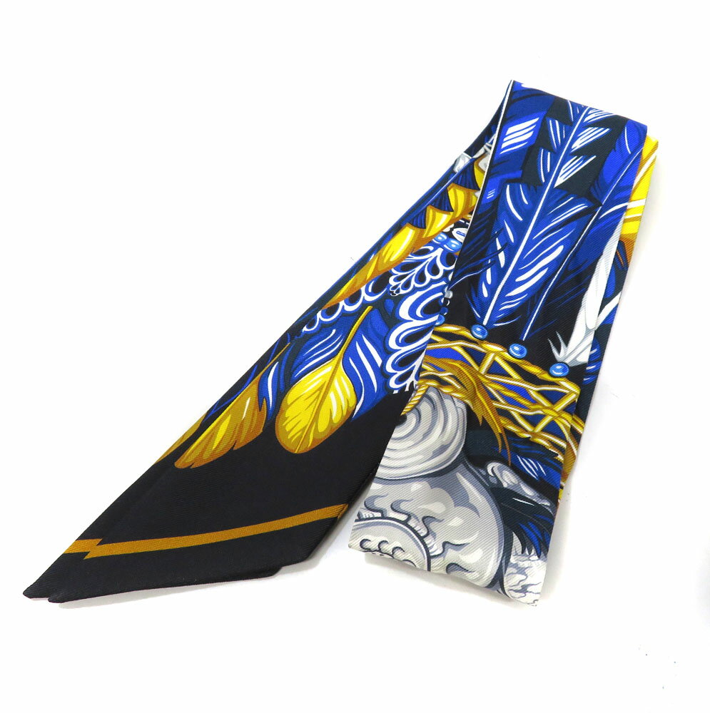 エルメス Hermes ツイリー DANSE PACIFIQUE ダンスパシフィック 【中古】