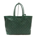 ゴヤール Goyard サンルイPM グリーン系 【中古】