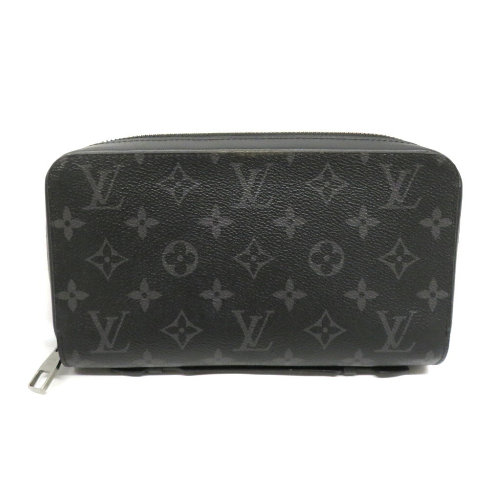 ルイヴィトン Louis Vuitton M61698 ジッピーXL ラウンドファスナー長財布 モノグラムエクリプス 【中..