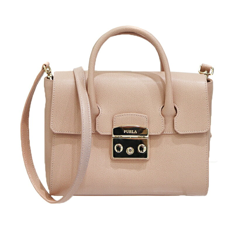 フルラ Furla 2WAYバッグ ハンドバッグ レディース レザー ピンク 【中古】