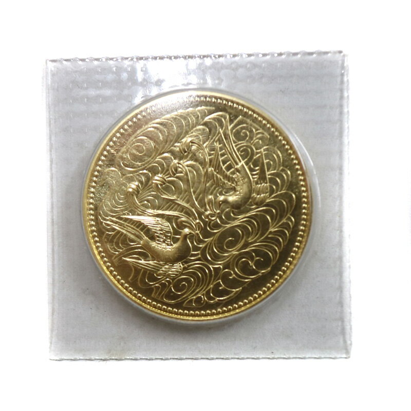 K24 天皇陛下御在位60年記念 10万円金貨 20.0g 【中古】