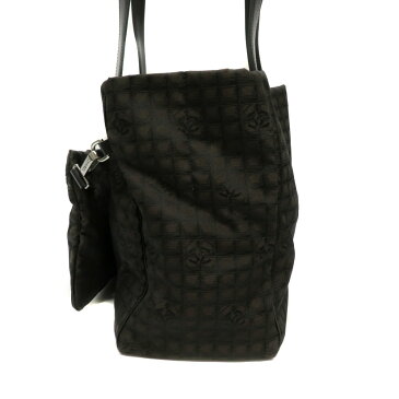 CHANEL 【シャネル】 A26156 ニュートラベルライン 2WAYバッグ MM ナイロンジャガード マロン ブラウン ポーチ付き 軽量 旅行用 【中古】 USED 【6】 質屋 かんてい局細畑店 h2006757