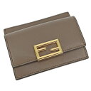 フェンディ Fendi 8M0423 カードケース グレー 小物入れ コインケース中古】