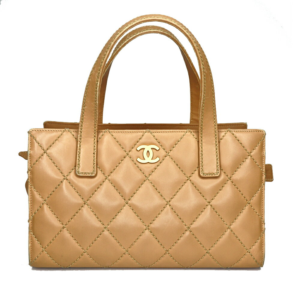 ͥ Chanel A25647 磻ɥƥå ȡȥХå 쥶 ١š