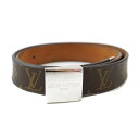 ルイヴィトン Louisvuitton M6801V サンチュール・キャレ ベルト【中古】
