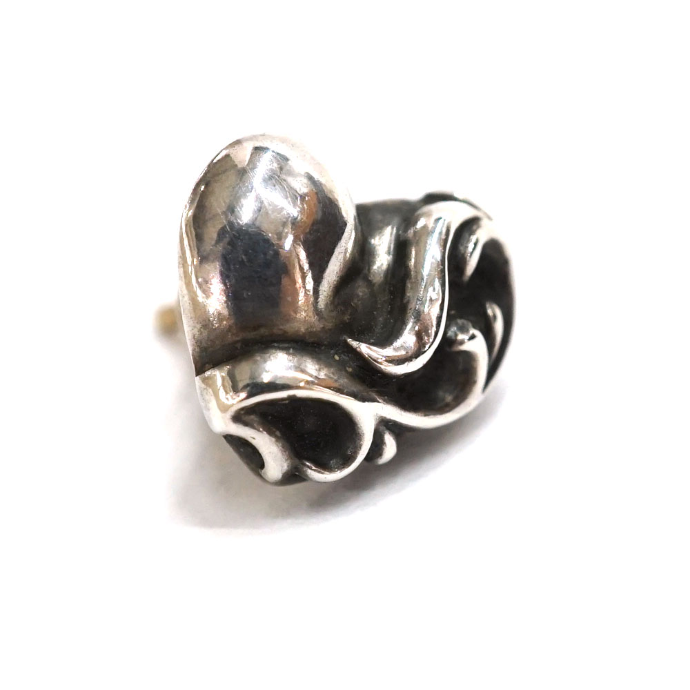 クロムハーツ Chrome hearts ハートスタッドピアス SV925【中古】