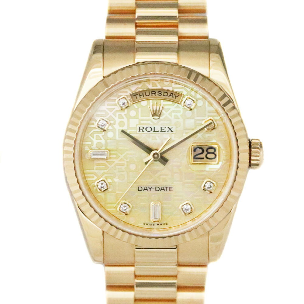 ロレックス Rolex 118238NCA デイデイト ゴールド