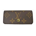 ルイ ヴィトン Louis Vuitton M69517 ミュルティクレ4 モノグラム ブラウン イニシャル【中古】