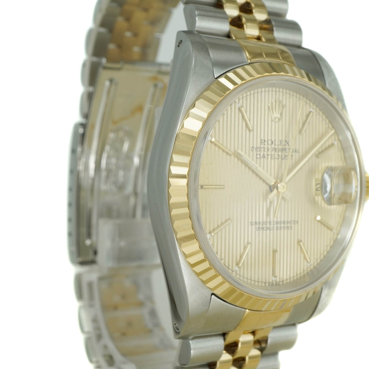 ロレックス Rolex 16233 デイトジャスト シャンパンゴールド タペストリー【中古】