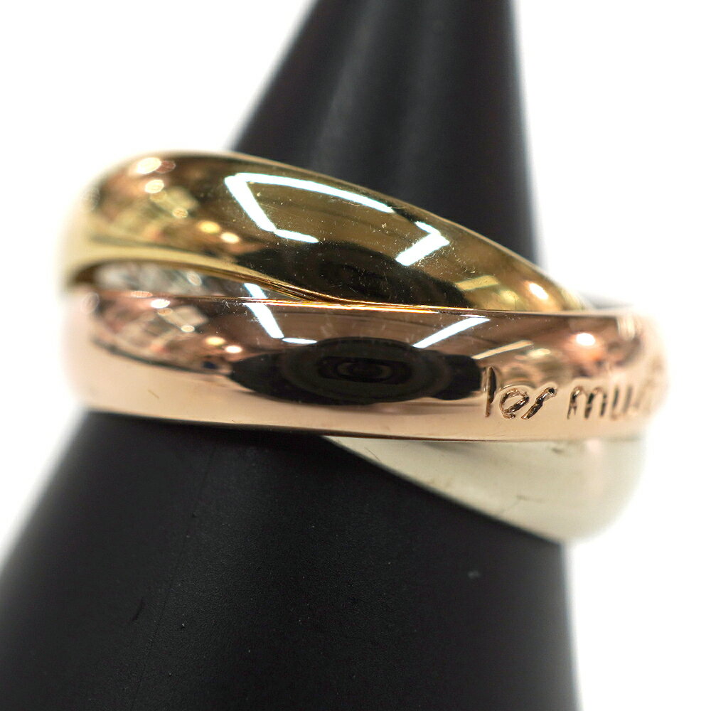 カルティエ Cartier トリニティリング K18YG K18PG K18WG 指輪【中古】のサムネイル