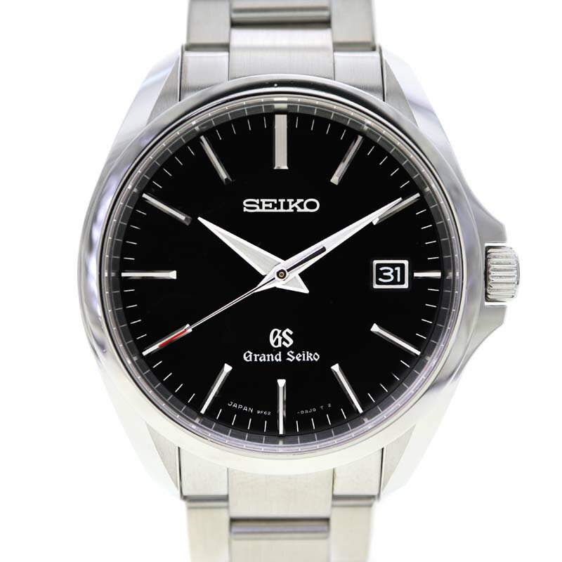 グランドセイコー GrandSeiko SBGX083 9F62-0AG0 9Fクォーツ 腕時計 黒文字盤 メンズ 自動巻き【中古】
