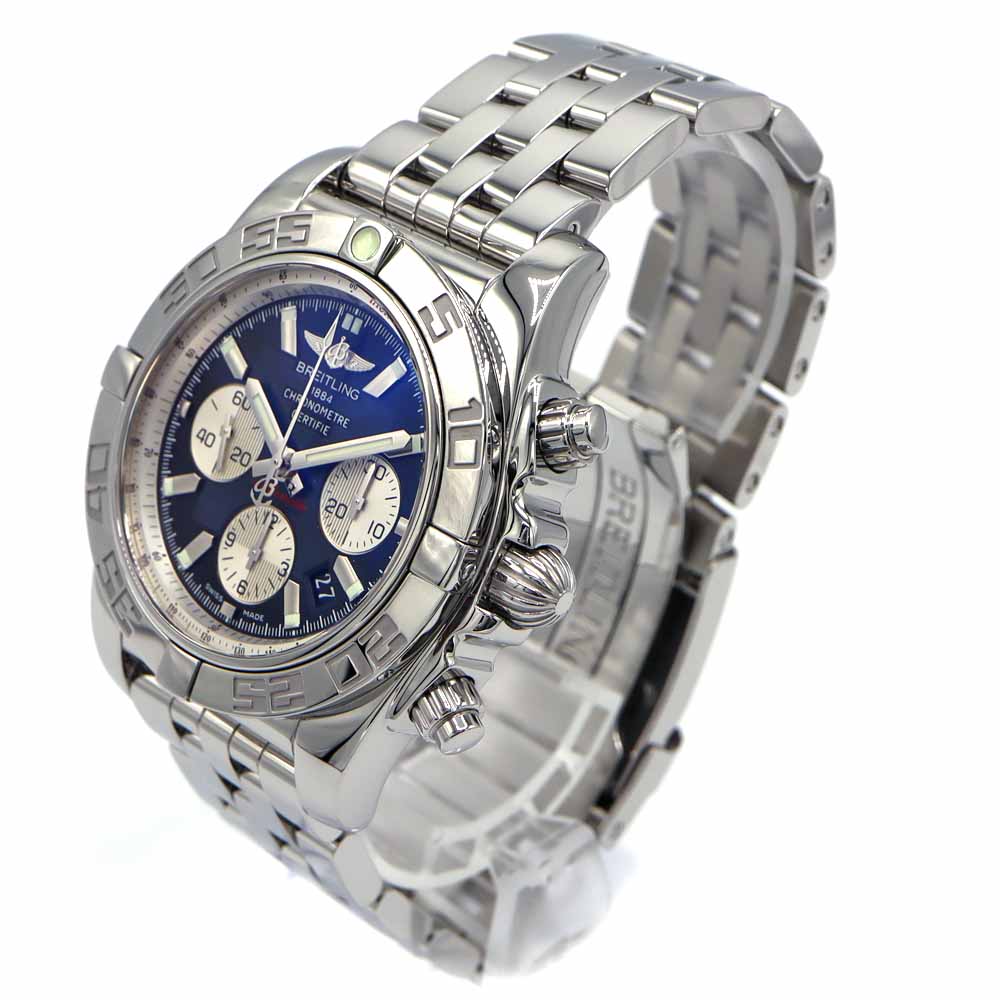 ブライトリング Breitling AB011012/B967 クロノマット44 メンズ 自動巻 腕時計 ブラック 【中古】