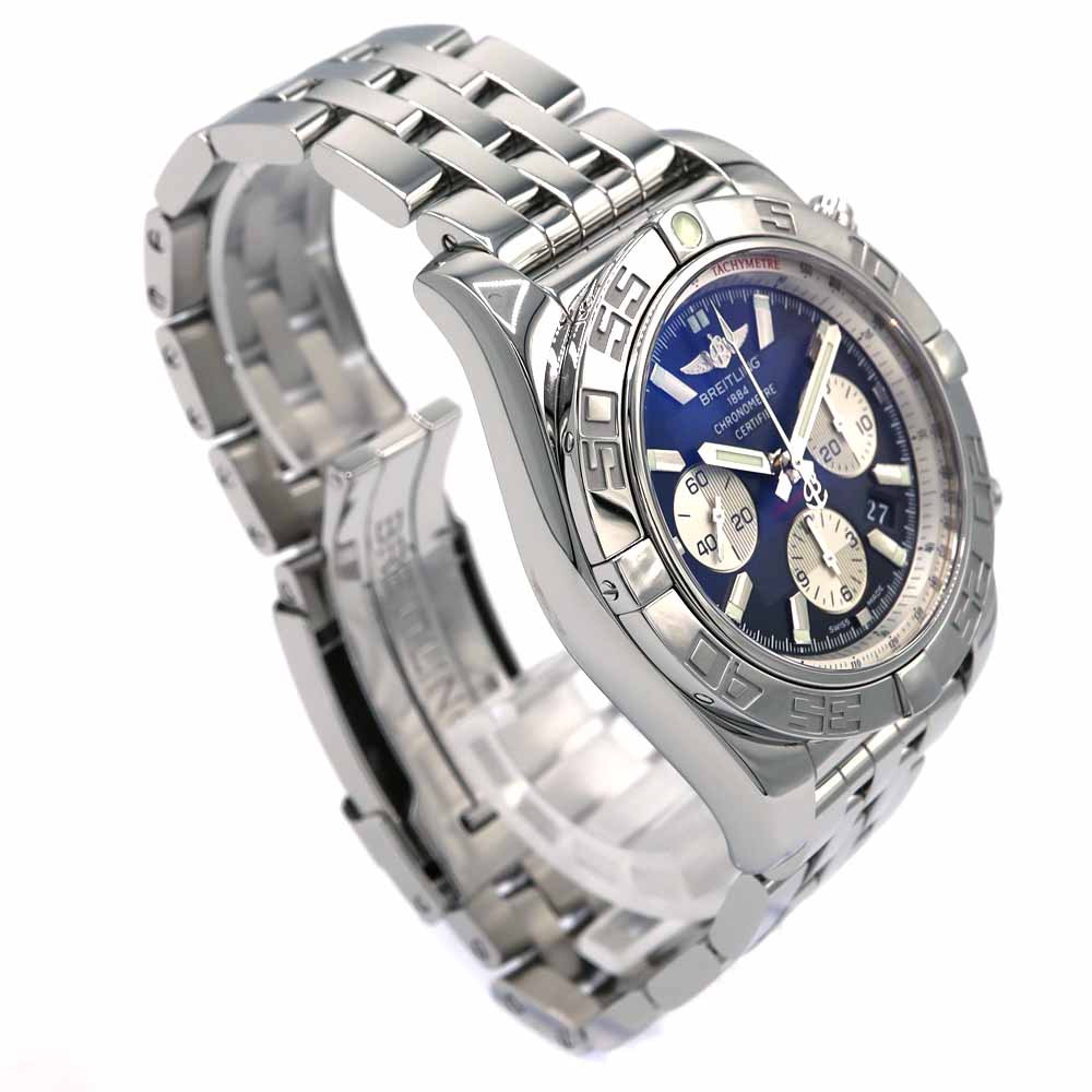 ブライトリング Breitling AB011012/B967 クロノマット44 メンズ 自動巻 腕時計 ブラック 【中古】