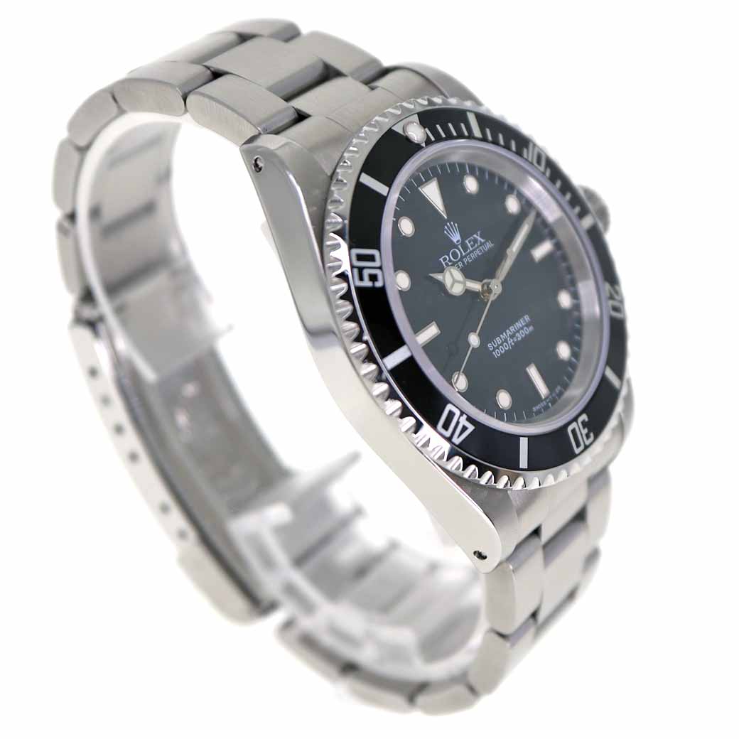 ロレックス Rolex 14060 サブマリーナー ノンデイト メンズ 自動巻き腕時計 ブラック T番【中古】