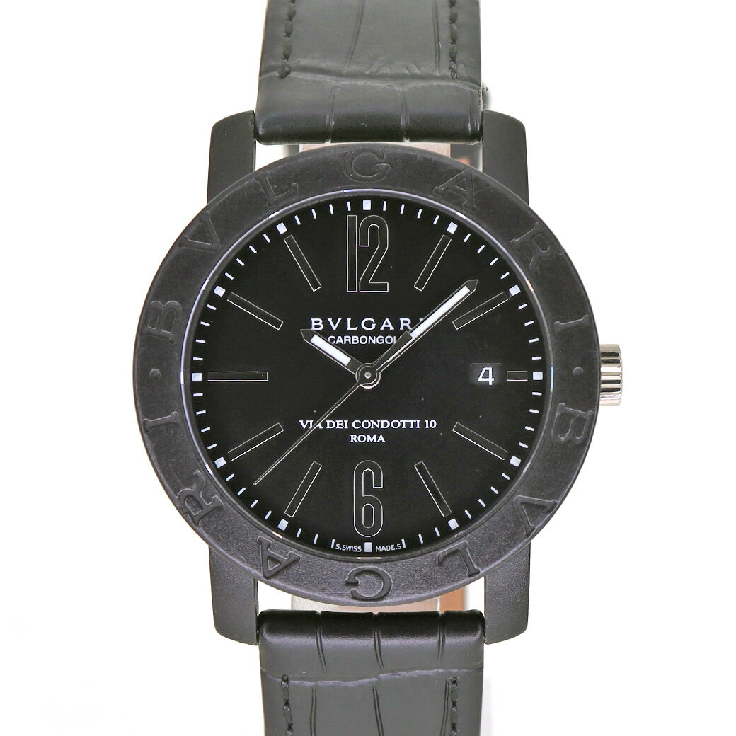 ブルガリ Bvlgari BB40CL ブルガリブルガリ メンズ 自動巻き 腕時計 ブラック【中古】(2)
