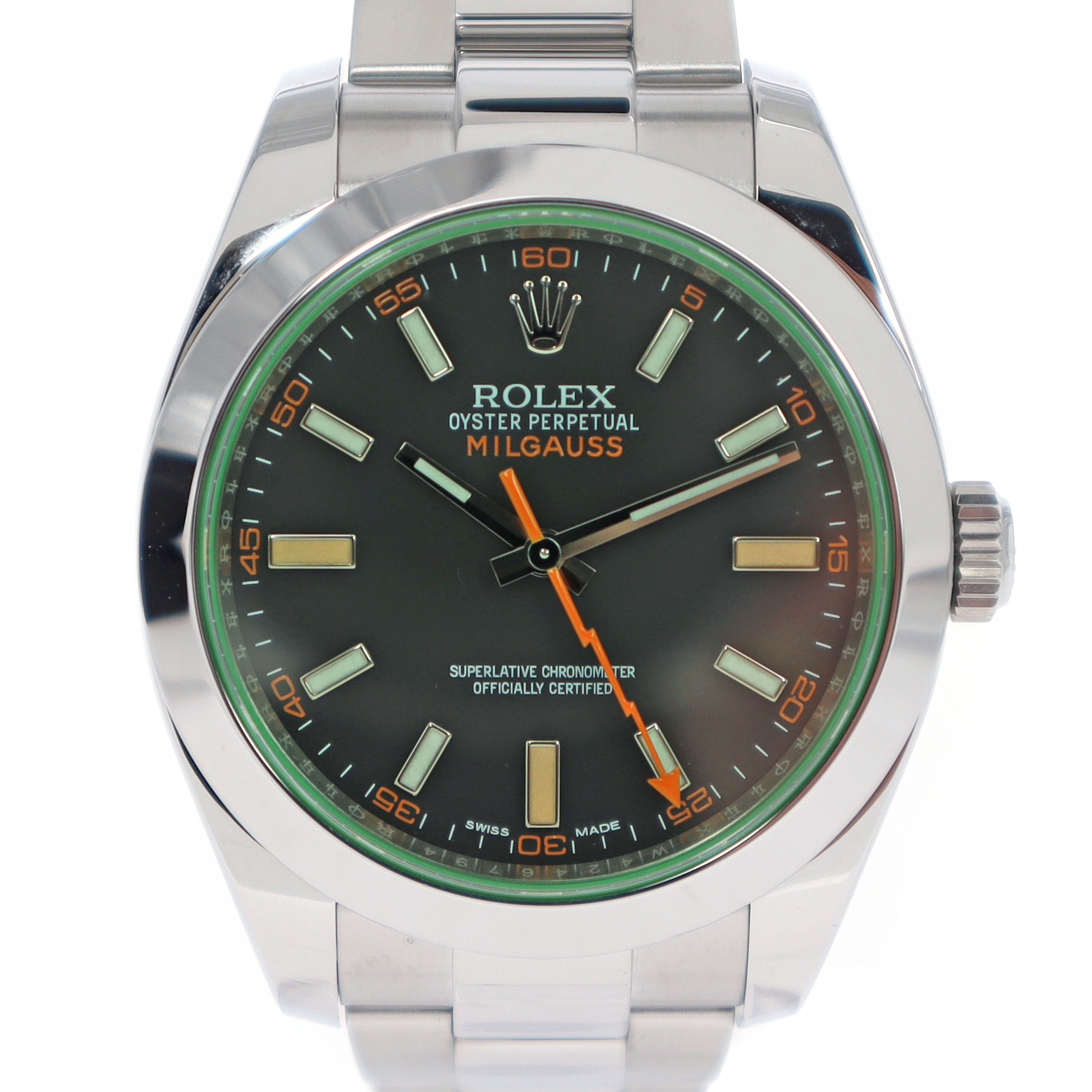 ロレックス Rolex 116400GV ミルガウス 