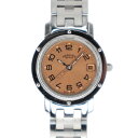 エルメス Hermes CL4.210 クリッパー ピンク 【中古】