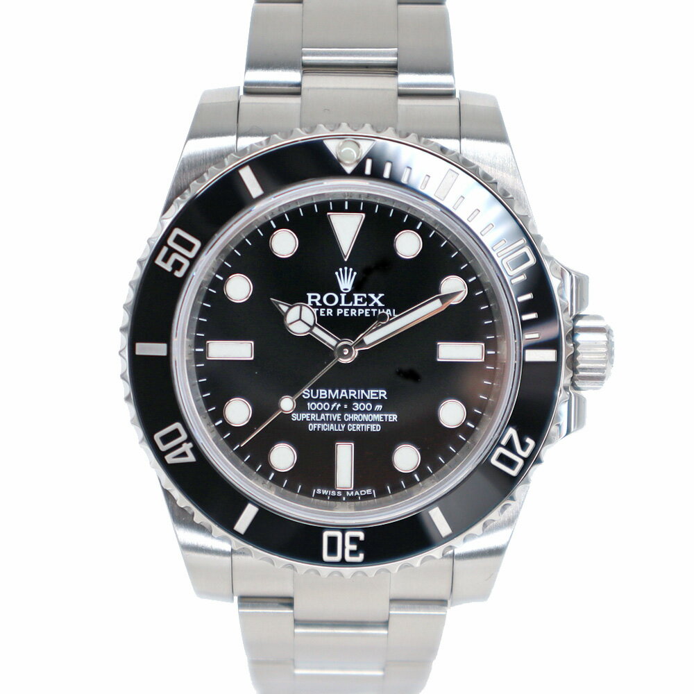 ロレックス Rolex 114060 サブマリーナーノンデイト ブラッ...(2)