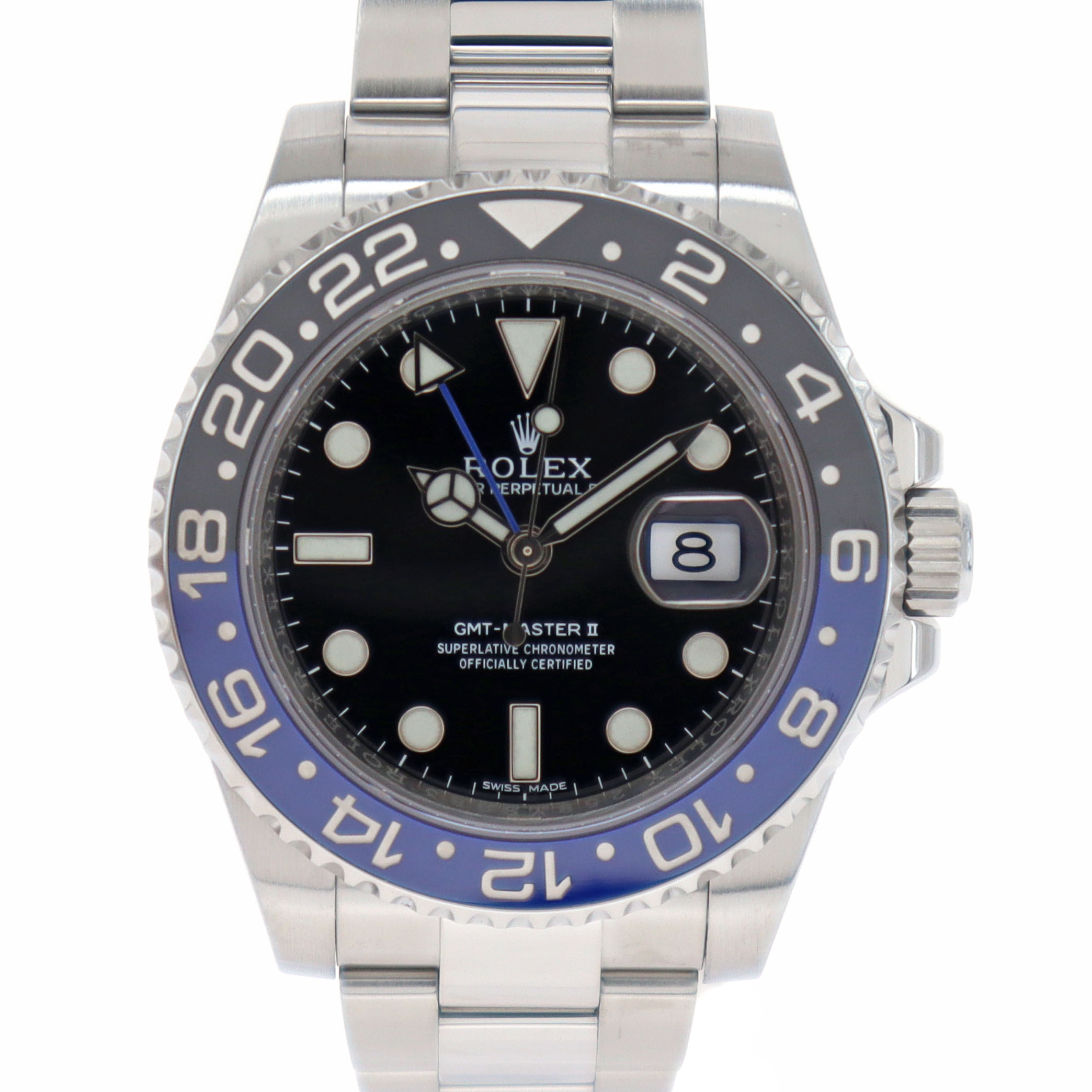 ロレックス Rolex 116710BLNR GMTマスター2 バットマン 【中古】