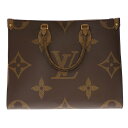 ルイヴィトン LouisVuitton M45321 オンザゴーMM モノグラムジャイアント 【中古】