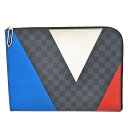 ルイヴィトン Louisvuitton N41594 ポシェットジュール クラッチバッグ ダミエグラフィット 【中古】