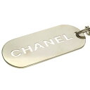 シャネル Chanel バッグチャーム シルバーカラー 【中古】