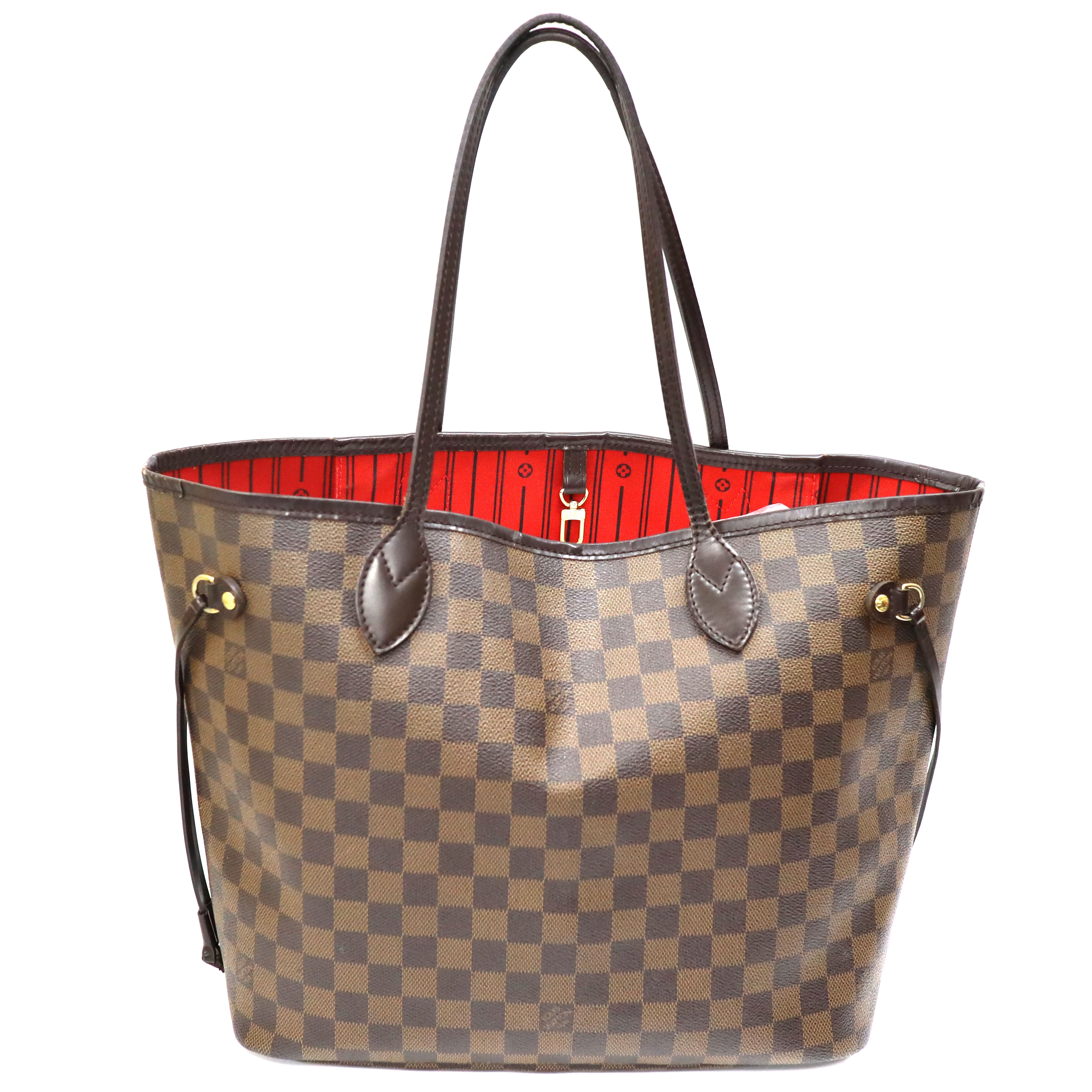 ルイヴィトン Louis vuitton N51105 ネヴァーフルMM ダミエ・エベヌ【中古】