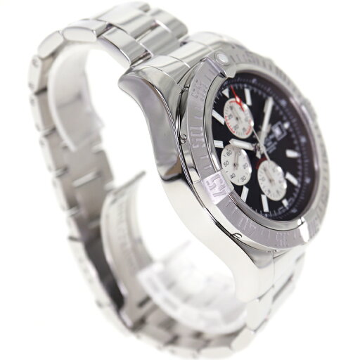 ブライトリング Breitling A1337111/BC29 (A13371) スーパーアベンジャー2 メンズ オートマチック 腕時計 ブラック【中古】
