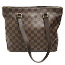 ルイヴィトン Louis vuitton N51187 カバ・ピアノ 鞄 ブラウン【中古】