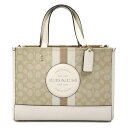 コーチ Coach C8448 トートバッグ ベージュ系【中古】