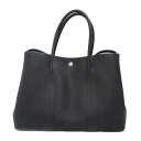 エルメス Hermes ガーデンパーティPM ブラック系【中古】