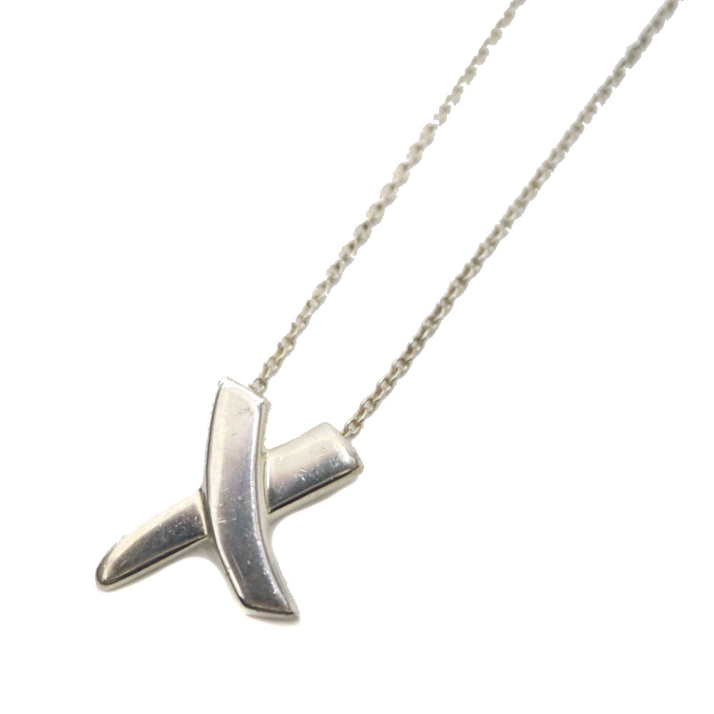 ティファニー Tiffany&Co. パロマ・ピカソ・キス ネックレス SV925 シルバー レディース【中古】