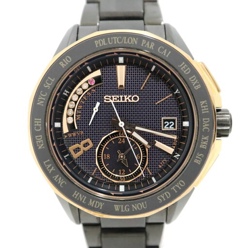セイコー Seiko SAGA139/8B54-0AV0 ブライツ ブラック 腕時計 電波ソーラー メンズ【中古】 セイコー Seiko SAGA139/8B54-0AV0 ブライツ ブラック 腕時計 電波ソーラー メンズ【中古】