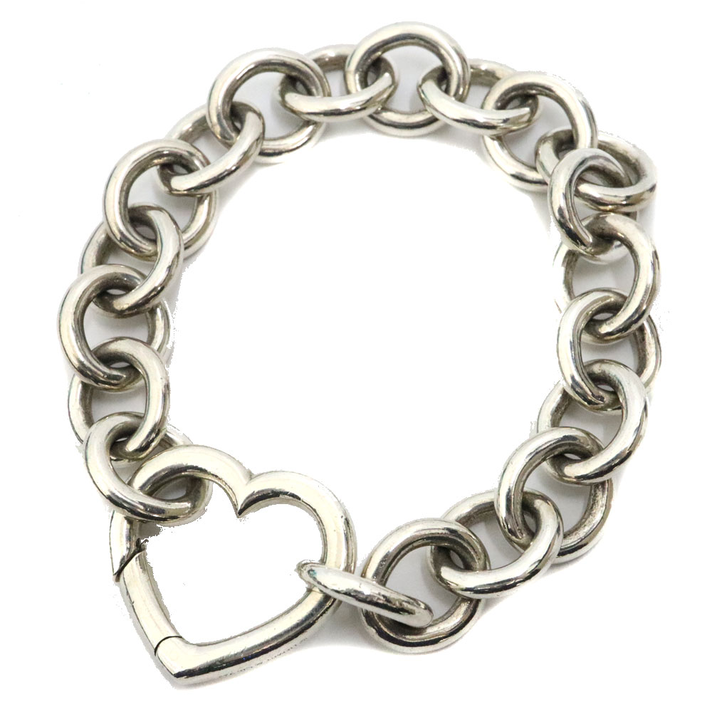 ティファニー Tiffany＆co. オープンハートブレスレット SV925 シルバー レディース アクセサリー【中..