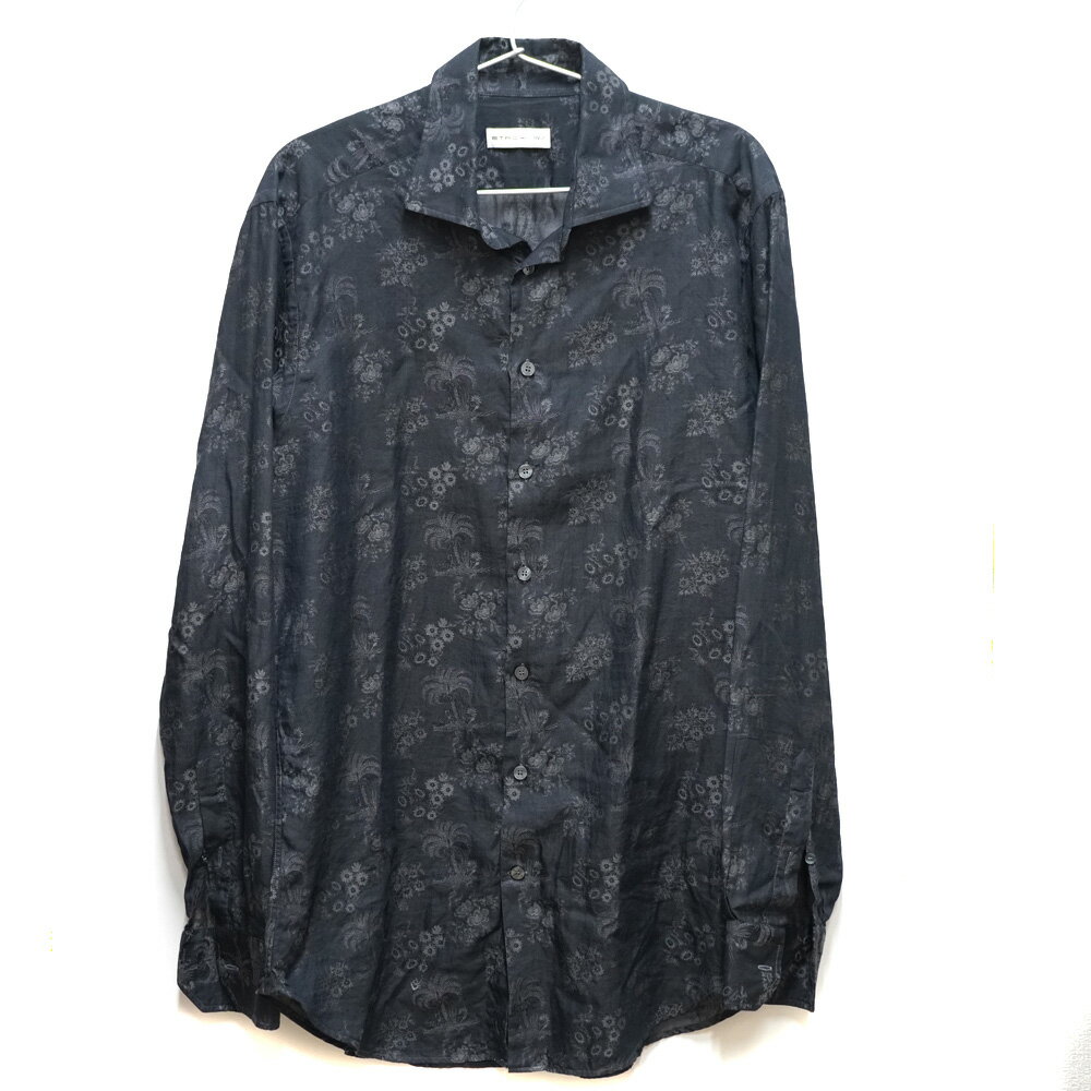 エトロ Etro 11451 長袖シャツ 柄 メンズ 服 【中古】