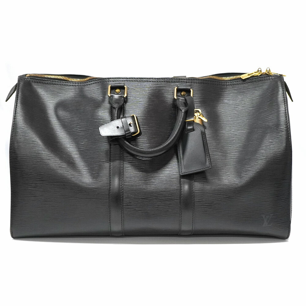 ルイヴィトン Louisvuitton M42972 キーポル45 ブラック エピ バッグ【中古】