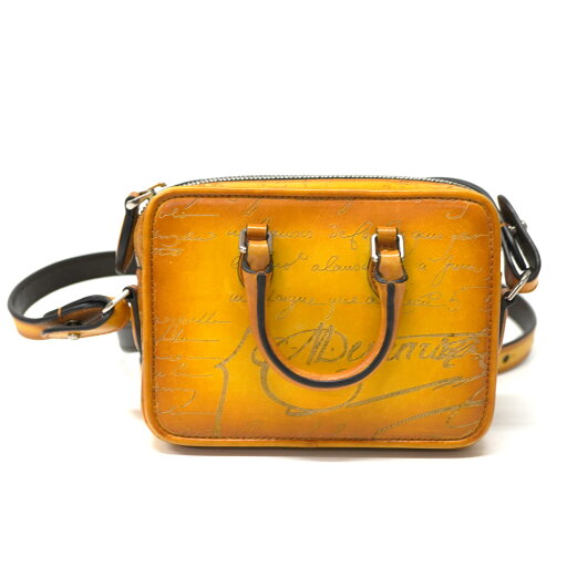ベルルッティ Berluti アンジュール ナノ ミニショルダーバッグ【中古】 ベルルッティ Berluti アンジュール ナノ ミニショルダーバッグ【中古】