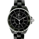 シャネル Chanel H0682 J12 ブラック【中古】