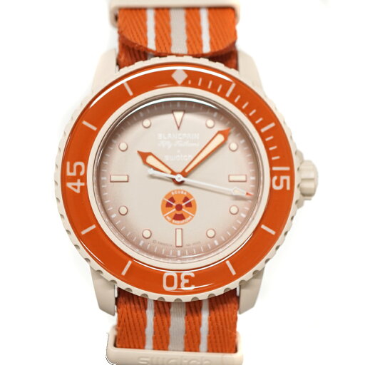 スウォッチ×ブランパン Swatch Blanpain コラボレーション S035N100 ARCTIC OCEAN 腕時計【中古】 スウォッチ×ブランパン Swatch Blanpain コラボレーション S035N100 ARCTIC OCEAN 腕時計【中古】