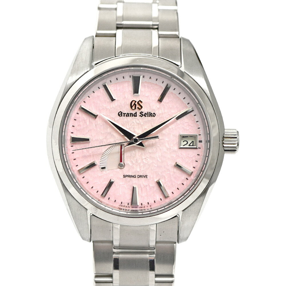 グランドセイコー Grand Seiko SBGA497 9R65-0EP0 スプリングドライブ ピンク文字盤 20周年記念 世界限..