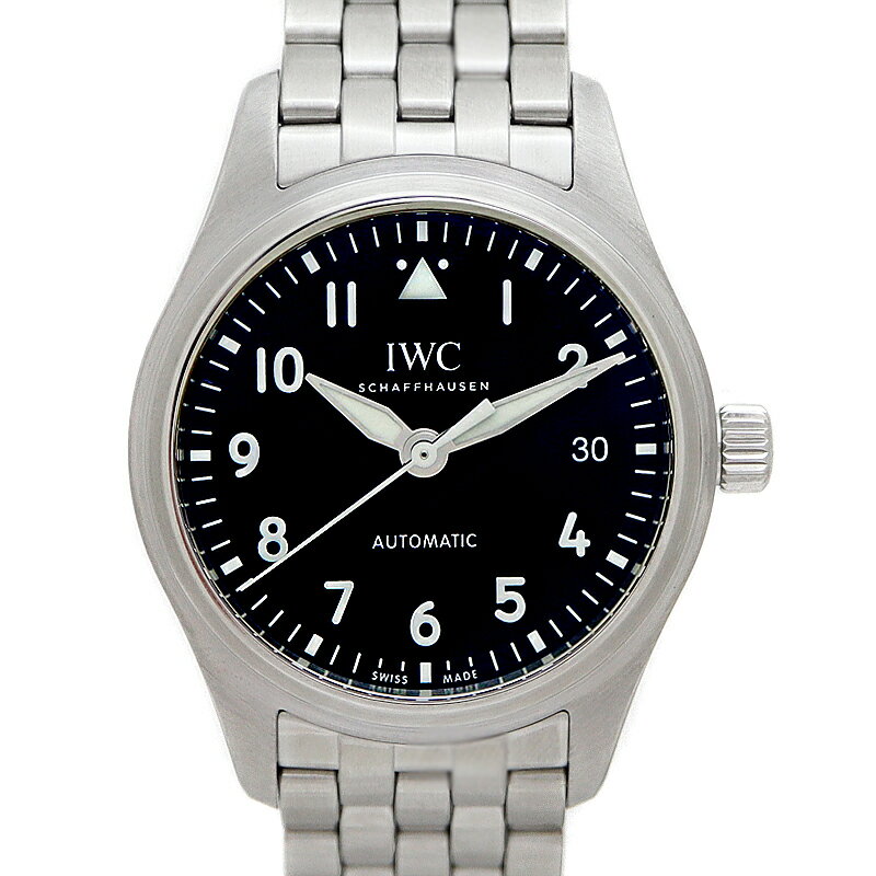 インターナショナルウォッチカンパニー Iwc IW324010 パイロットウォッチ オートマチック36 ブラック 【中古】