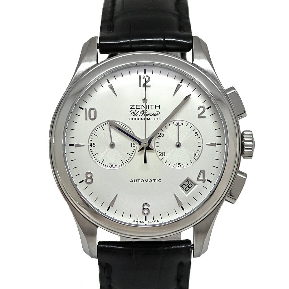 ゼニス Zenith 03.0510.4002 クラス エルプリメロ シルバー 【中古】