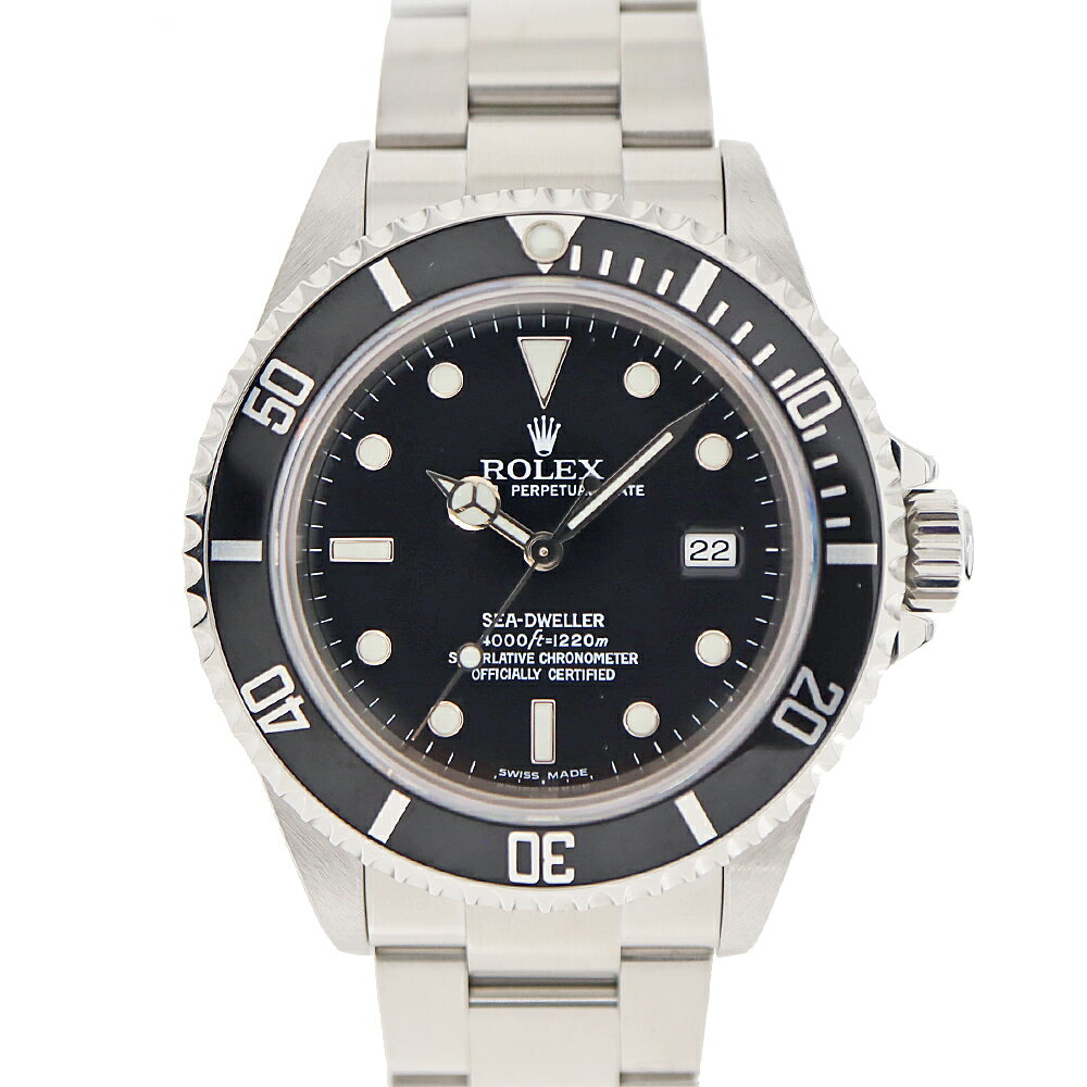 ロレックス Rolex 16600 シードゥエラー ブラック F番 【中古】