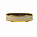エルメス Hermes エマイユMM 金属素材 バングル【中古】