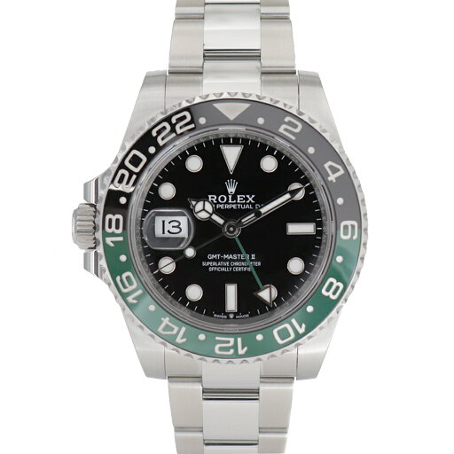 ロレックス Rolex 126720VTNR GMTマスター2 ブラック グリーン 黒緑 スポーツ レフティ 【中古】 ロレックス Rolex 126720VTNR GMTマスター2 ブラック グリーン 黒緑 スポーツ レフティ 【中古】