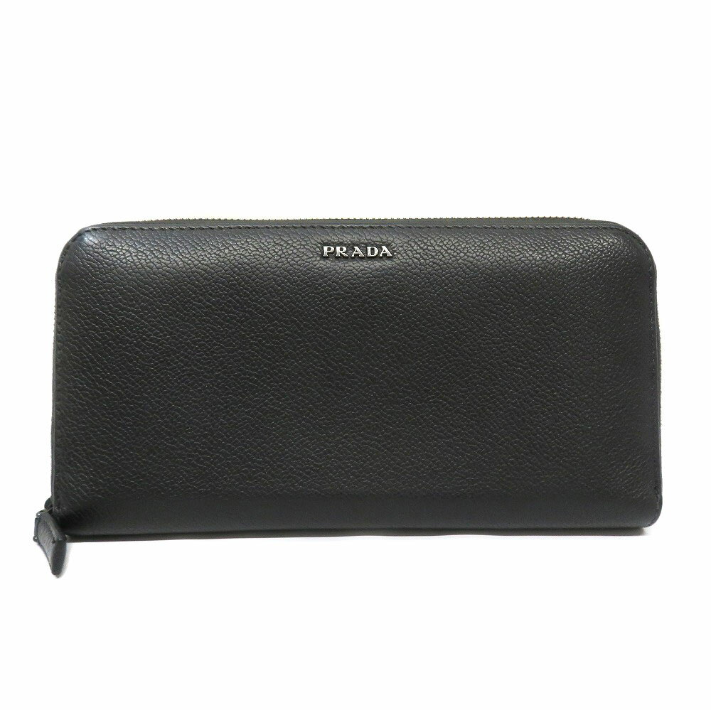 プラダ Prada 2ML317 ラウンドファスナー長財布 【中古】