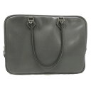 エルメス Hermes プリュム32 グレー系 【中古】