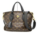 ルイヴィトン Louis vuitton M44351 フラワージップトート MM 2wayバッグ【中古】