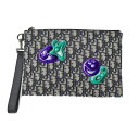 クリスチャンディオール Christian Dior ケニーシャーフコラボ セカンドバッグ【中古】
