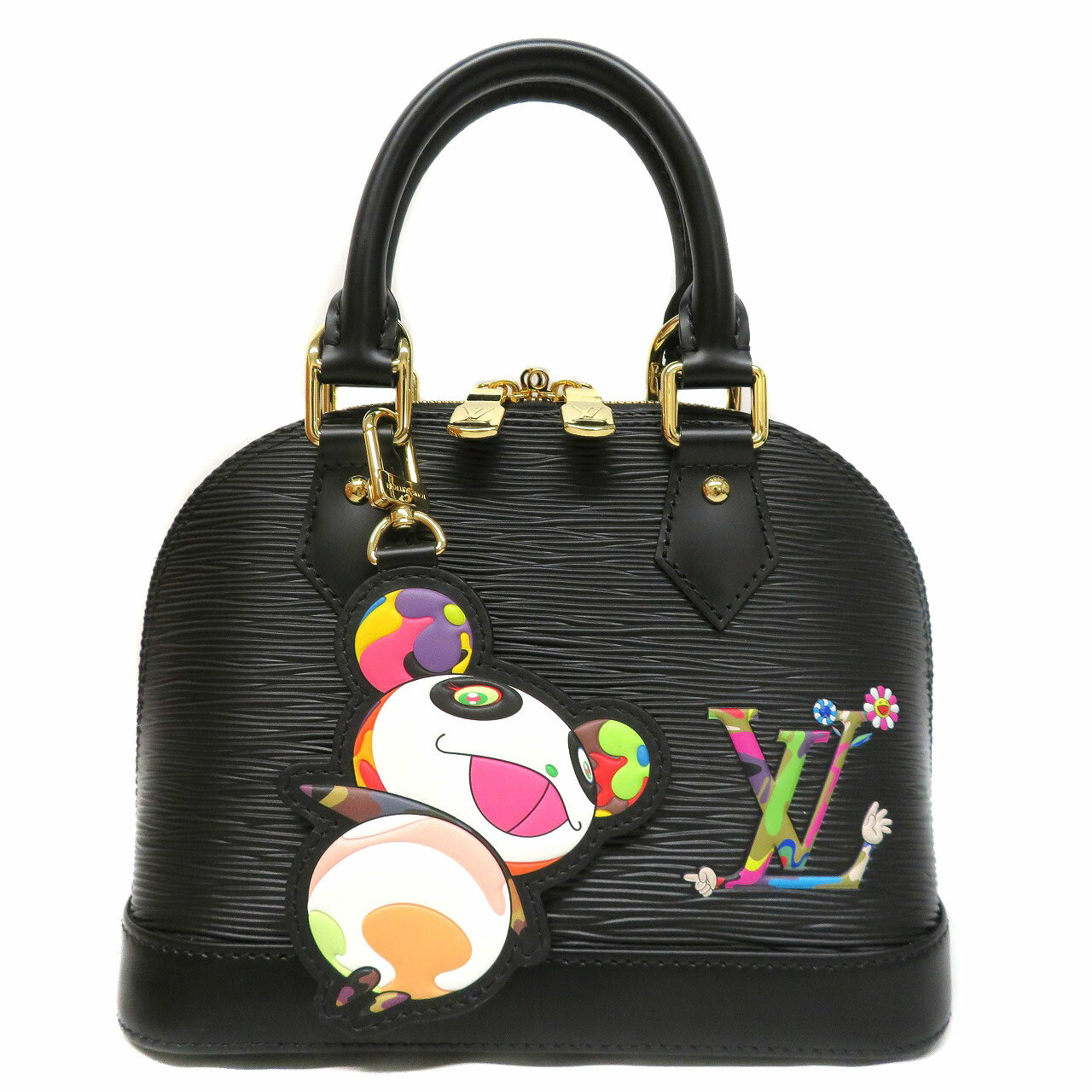 ルイヴィトン Louis Vuitton M13670 アルマBB エピ ブラック 村上隆 コラボ 2WAYバッグ 【中古】のサムネイル